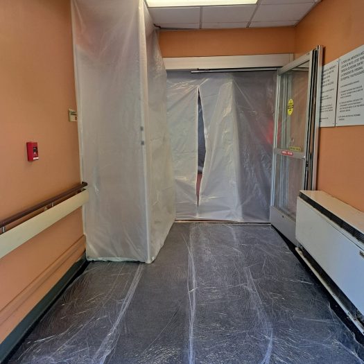 C2G Environmental containment area entrance
